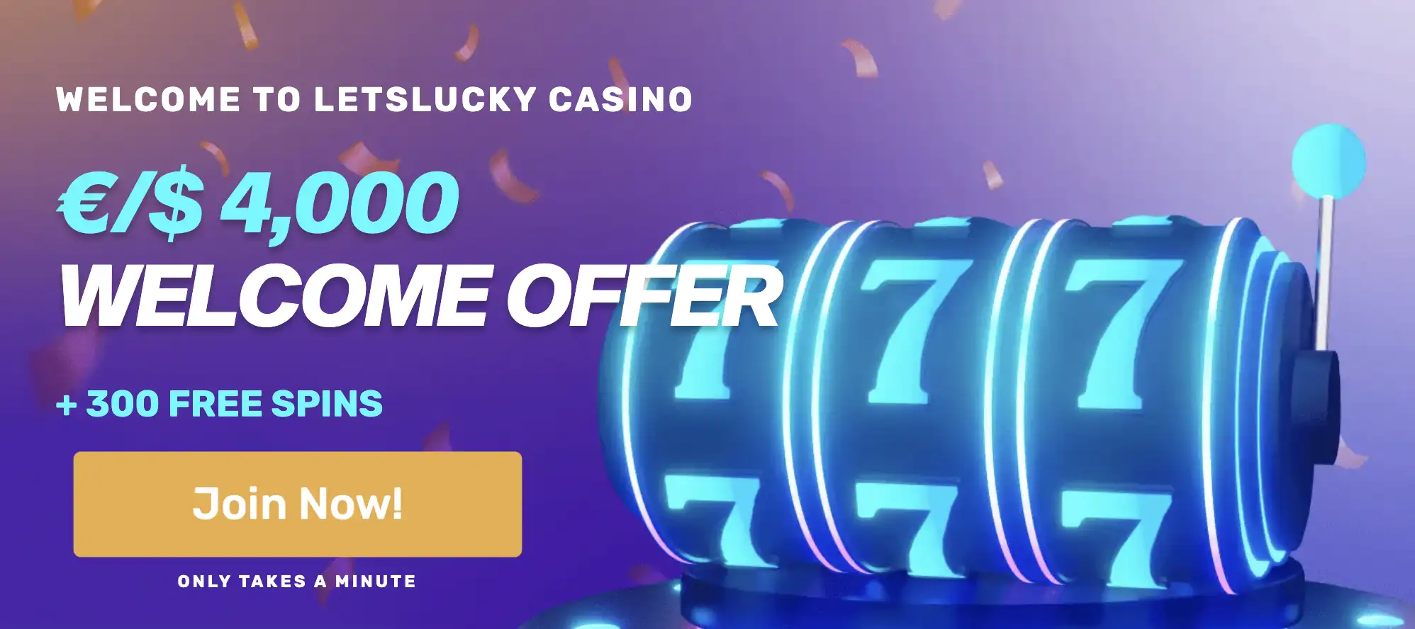 Lets Lucky Welcome Bonus